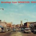 Norwood Massachusetts postcard from early 1960s